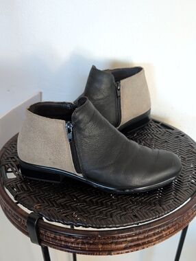 Naot Helm Booties Size 38